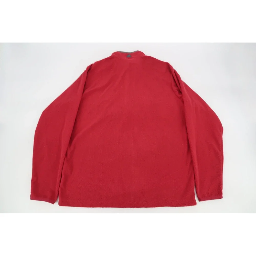 Alabama Crimson Tide Antigua Pullover Mens Large Red Glacier 1/4 Zip Jacket New